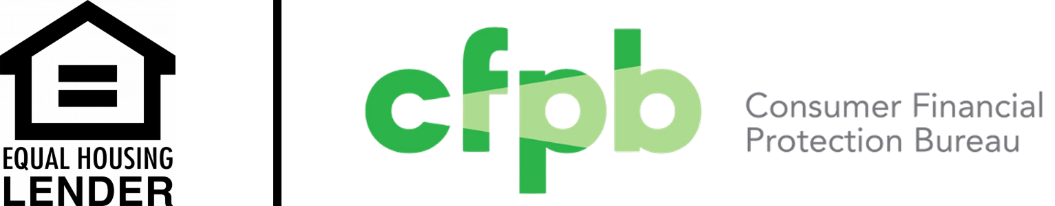 Equal Housing Lender and Consumer Financial Protection Bureau logos