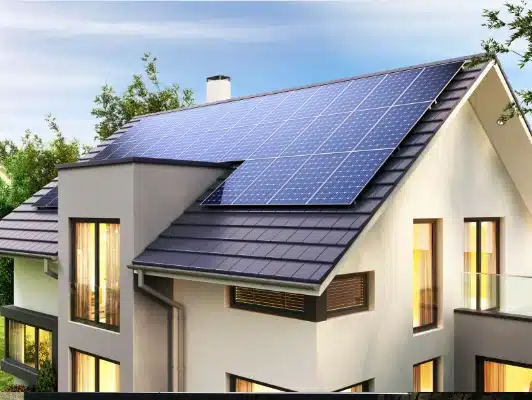 Solar panel installation featured by Hi Low Roofing and Solar